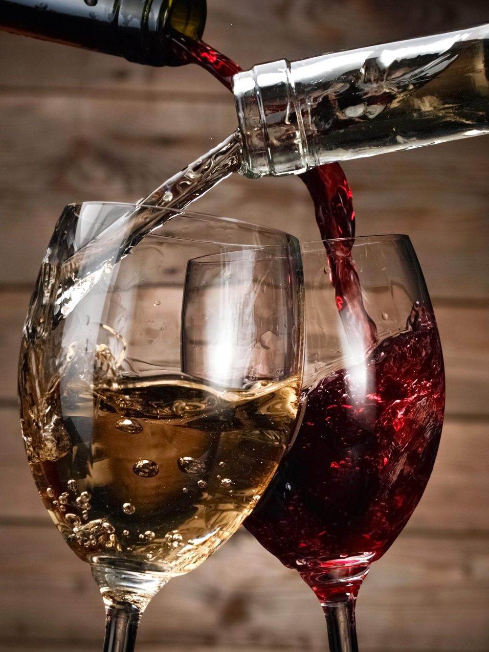 Weinauswahl in der Vinothek Kragemann